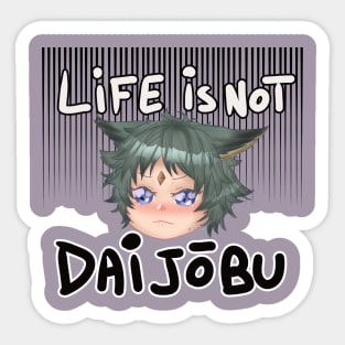 Life is not Daijobu Seox (Granblue Fantasy) Sticker